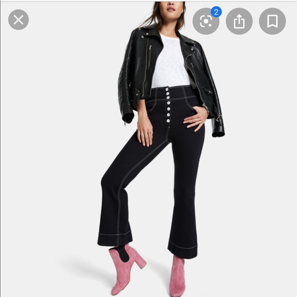 Ulla Johnson Ellis Jean in Jet